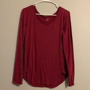 Maroon long sleeve